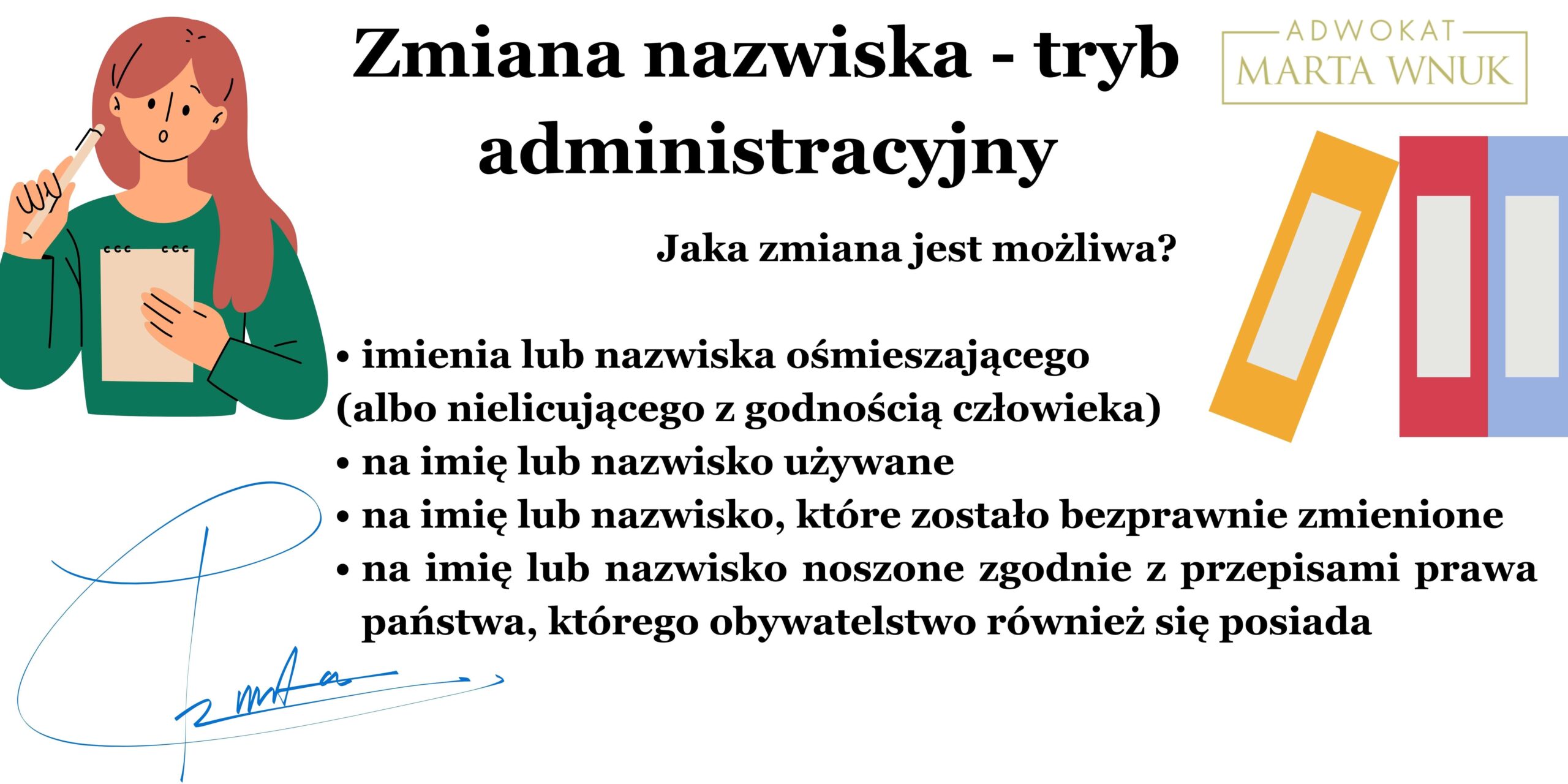 Zmiana nazwiska po rozwodzie - tryb administracyjny