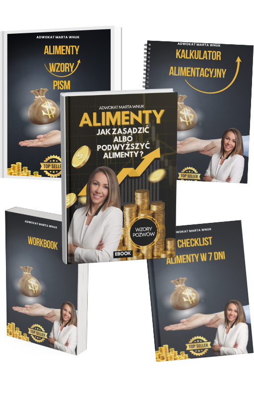 Ebook "Jak zasądzić lub podwyższyć alimenty?" + bonusy